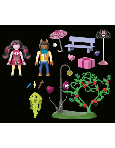 PM72043,Playmobil - Monster High Ziua indragostitilor