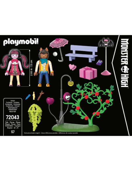 PM72043,Playmobil - Monster High Ziua indragostitilor
