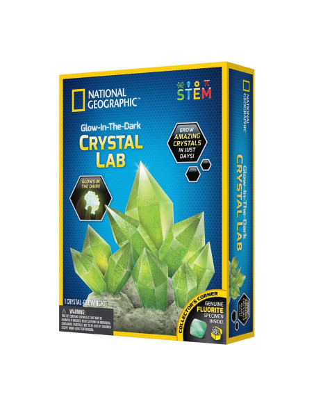 NG29691,National Geographic - Kit Creativ Laborator De Crestere Cristale Verzi