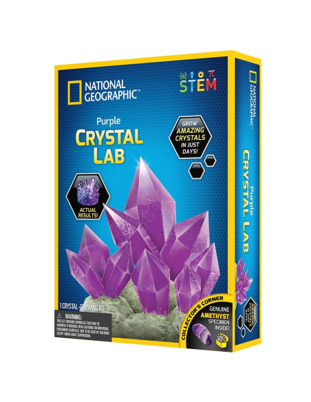 NG29684,National Geographic - Kit Creativ Laborator De Crestere Cristale Violet