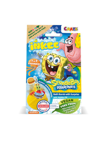 CRZ48412,Craze - Bila de baie cu surpriza Sponge Bob