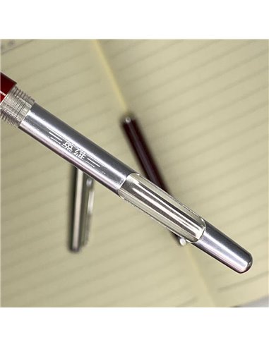 Set 15 stilouri cu penita ascunsa HERO 007, Negru - Verde - Visiniu