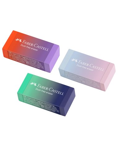 Radiera dust free, PVC free Faber-Castell  FC188580, Gama Flow
