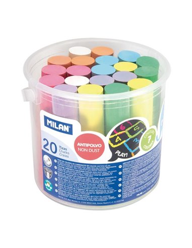 Creta color asfalt Milan, 20 bucati
