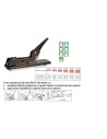 IT-0610,Capsator cu brat lung, 150 coli, KANGARO HD23-L17 - negru