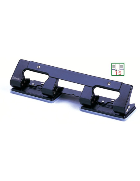 IT-2101,Perforator metalic 4 gauri, 15 coli, KANGARO DP-1240 - negru