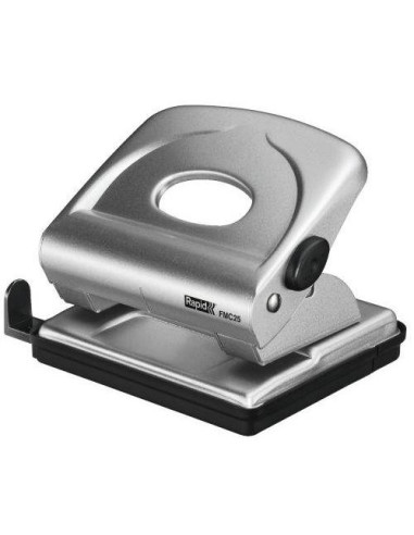 RA-21835502,Perforator metalic Rapid FMC25, 25 de coli, cutie, argintiu