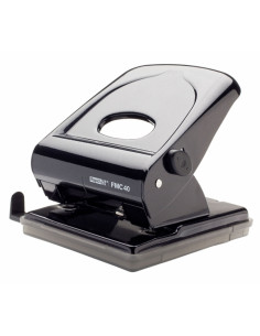 RA-21835601,Perforator metalic Rapid FMC40, 40 de coli, cutie, negru