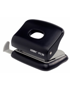 RA-23256400,Perforator plastic Rapid FC20, 20 de coli, cutie, negru
