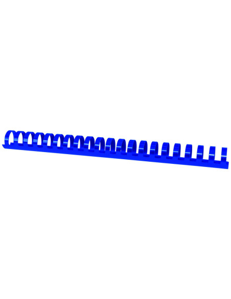 Inele plastic 25 mm, max 240 coli, 50buc/cut Office Products - albastru