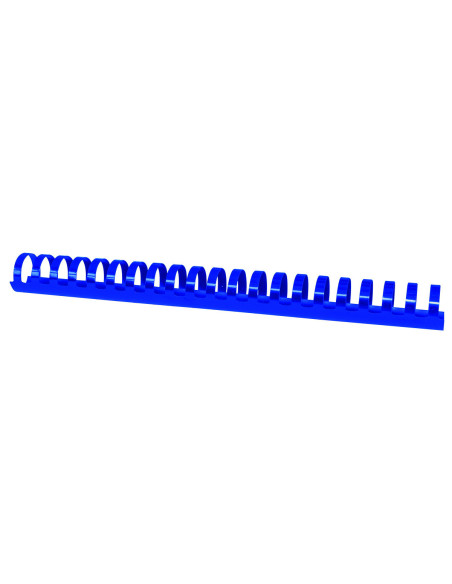 Inele plastic 28 mm, max 270 coli, 50buc/cut Office Products - albastru