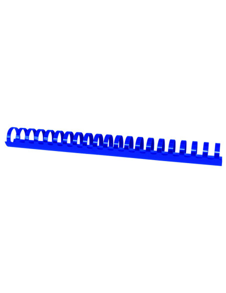 Inele plastic 28 mm, max 270 coli, 50buc/cut Office Products - albastru