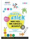 HO-29021,Carte creativa Stick"n Circle - cercuri neon asortate