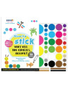 HO-29021,Carte creativa Stick"n Circle - cercuri neon asortate