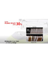 IT-0460NE,Capsator profesional, 100 coli, less effort, capse 23/6 pana la 23/13, KANGARO LE-23S13 - negru