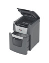 RX-2020100MEU,Distrugator documente automat REXEL Optimum 100M, P5, micro-cut, 100 coli, cos 34l, negru-gri