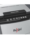 RX-2020100XEU,Distrugator documente automat REXEL Optimum 100X, P4, cross-cut, 100 coli, cos 34l, negru-gri