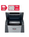 RX-2020100XEU,Distrugator documente automat REXEL Optimum 100X, P4, cross-cut, 100 coli, cos 34l, negru-gri