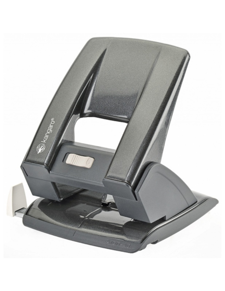 KAA40-05,Perforator metalic 40 coli, KANGARO Aion 40 - gri antracit metalizat