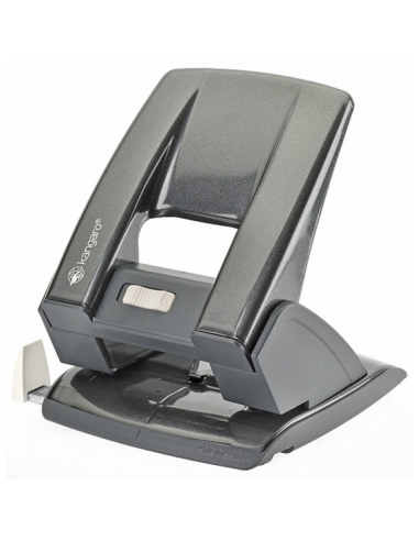 KAA40-05,Perforator metalic 40 coli, KANGARO Aion 40 - gri antracit metalizat
