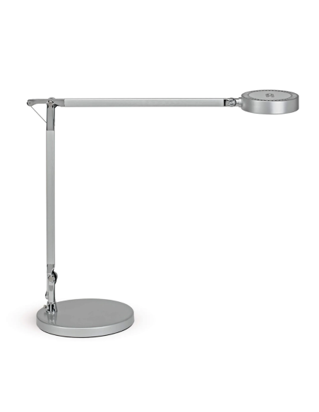Lampa LED de birou, MAUL Grace Colour Vario - argintie