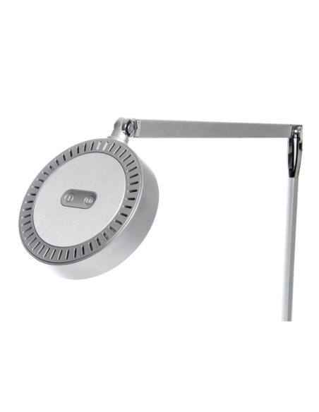 Lampa LED de birou, MAUL Grace Colour Vario - argintie