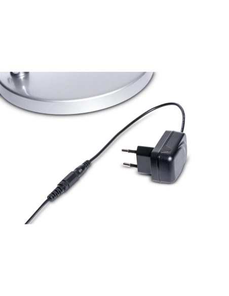 Lampa LED de birou, MAUL Grace Colour Vario - argintie