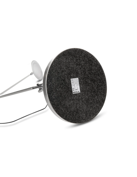 Lampa LED de birou, MAUL Grace Colour Vario - argintie