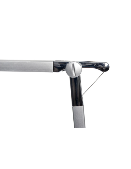 Lampa LED de birou, MAUL Grace Colour Vario - argintie