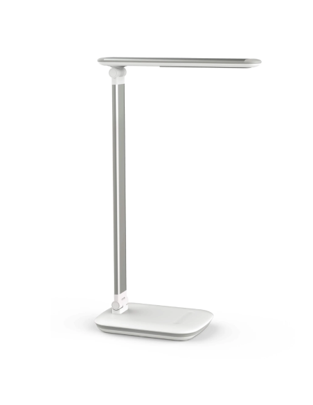 Lampa LED de birou, cu USB, MAUL Jazzy - alba