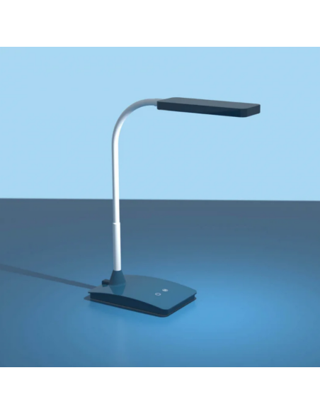Lampa LED de birou, MAUL Pearly Colour Vario - albastru atlantic
