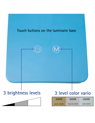 Lampa LED de birou, MAUL Pearly...