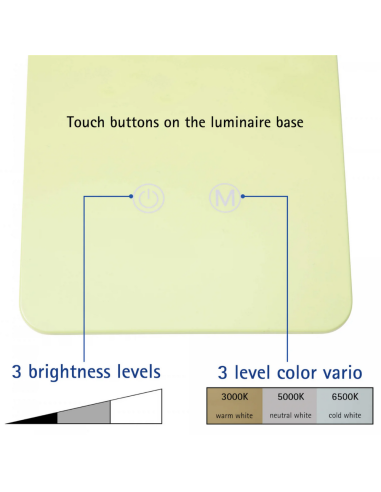 Lampa LED de birou, MAUL Pearly...