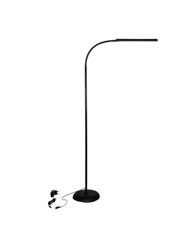 Lampa LED de podea, MAUL Pirro - neagra