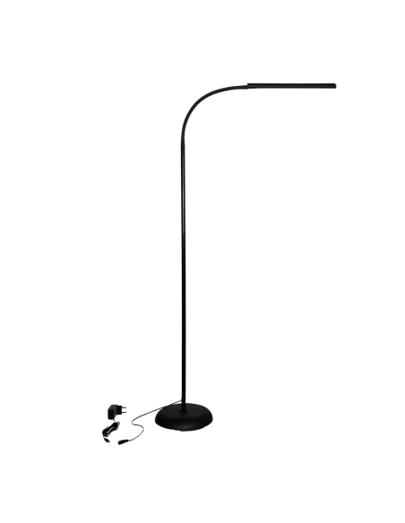 Lampa LED de podea, MAUL Pirro - neagra