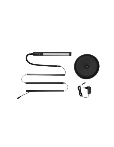 Lampa LED de podea, MAUL Pirro - neagra