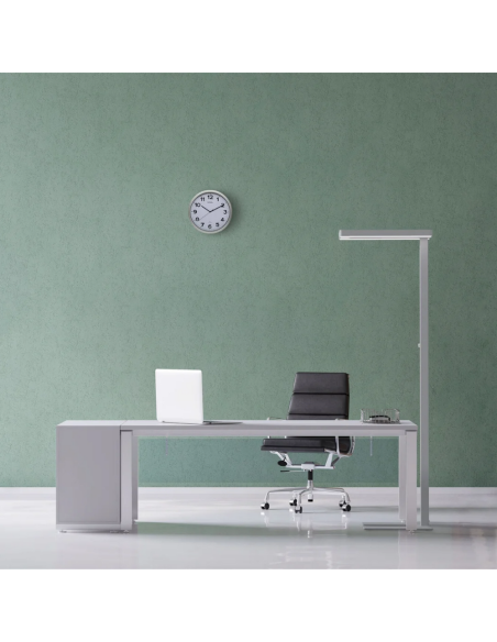 Lampa LED de podea, MAUL Javal - argintie