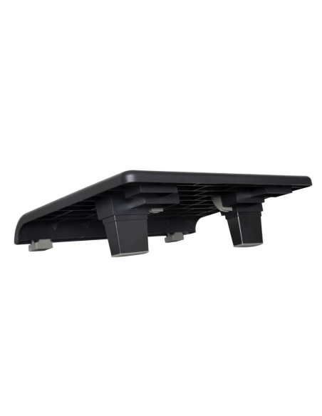Suport pentru picioare, din plastic, ajustabil (x2), 45x35,3 cm, MAUL Standard Nubby - negru