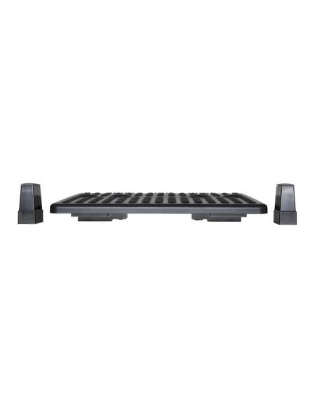 Suport pentru picioare, din plastic, ajustabil (x2), 45x35,3 cm, MAUL Standard Nubby - negru