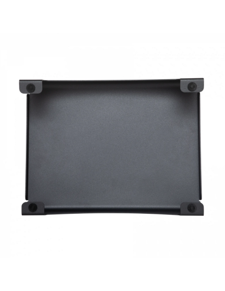 Suport pentru picioare, metalic, acoperit cu pasla, 40x30 cm, MAUL Flair - antracit