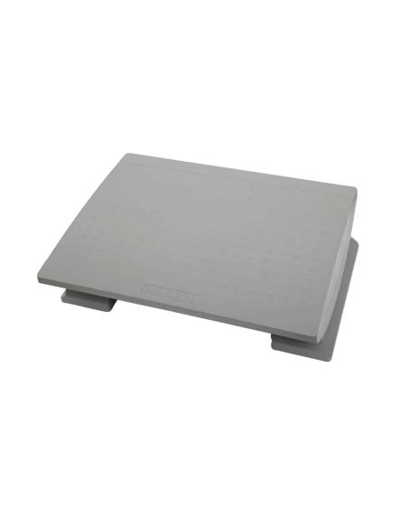 Suport pentru picioare, ergonomic, ajustabil (x5), 45x39 cm, MAUL Pro - gri