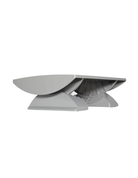 Suport pentru picioare, ergonomic, ajustabil (x5), 45x39 cm, MAUL Pro - gri