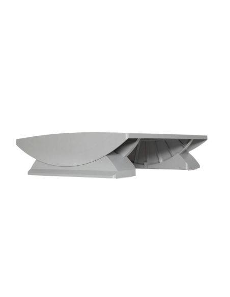 Suport pentru picioare, ergonomic, ajustabil (x5), 45x39 cm, MAUL Pro - gri