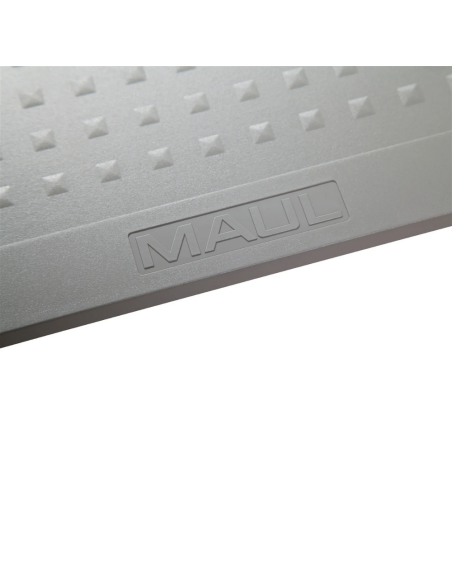 Suport pentru picioare, ergonomic, ajustabil (x5), 45x39 cm, MAUL Pro - gri
