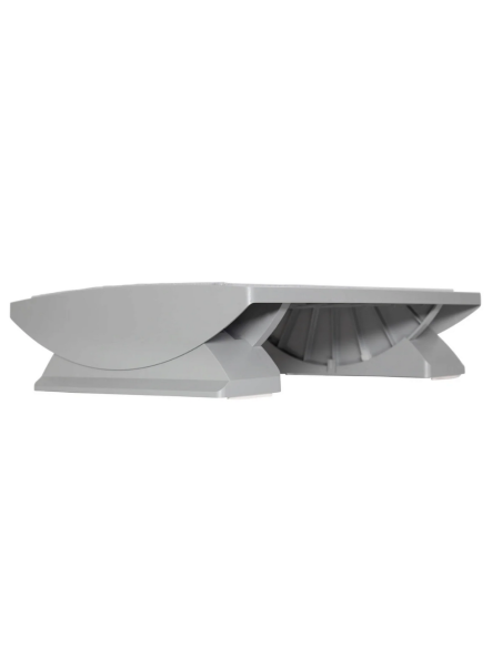 Suport pentru picioare, cu covoras, ergonomic, ajustabil (x5), 45x39 cm, MAUL Pro - gri