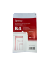 OP-5940WB4-25,Plic B4 (353x250mm), cu burduf 40mm, lipire siliconica, 25 buc/set, Optima - alb