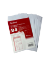 OP-5940WB4-25,Plic B4 (353x250mm), cu burduf 40mm, lipire siliconica, 25 buc/set, Optima - alb