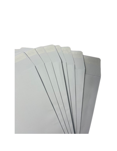 OP-5940WB4-25,Plic B4 (353x250mm), cu burduf 40mm, lipire siliconica, 25 buc/set, Optima - alb