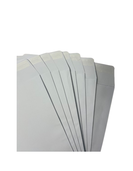 OP-5940WB4-25,Plic B4 (353x250mm), cu burduf 40mm, lipire siliconica, 25 buc/set, Optima - alb