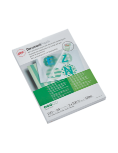 GBC-3740306,Folie laminare GBC, la cald, A4, 100 microni, 100 buc/set 2